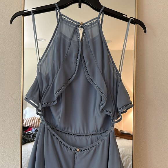 Keepsake blue backless dress - Picture 3 of 3
